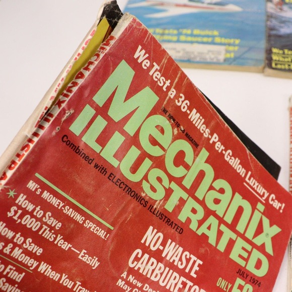 Mechanix Illustrated 1974 Lot of 10 - Picture 12 of 16